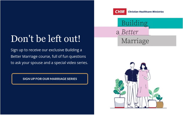 Don't be left out! Sign up to receive our exclusive Building a Better Marriage course, full of fun questions to ask your spouse and a special video series. &nbsp;